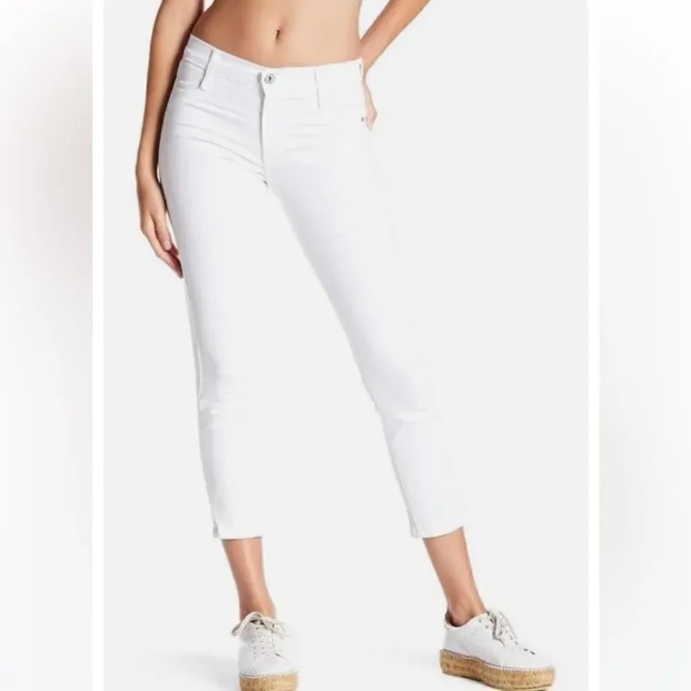 JAMES Jeans, white Twiggy Crop, size 28